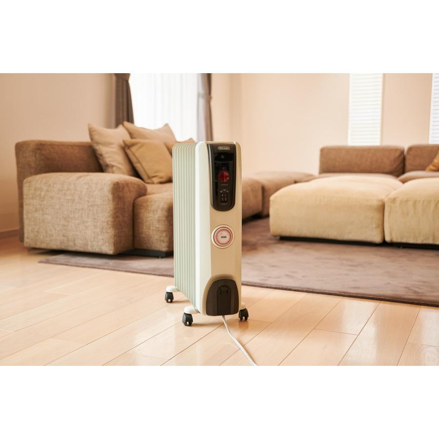 デロンギ オイルヒーター 9フィン サーモスタット付 H771015EFSN美品