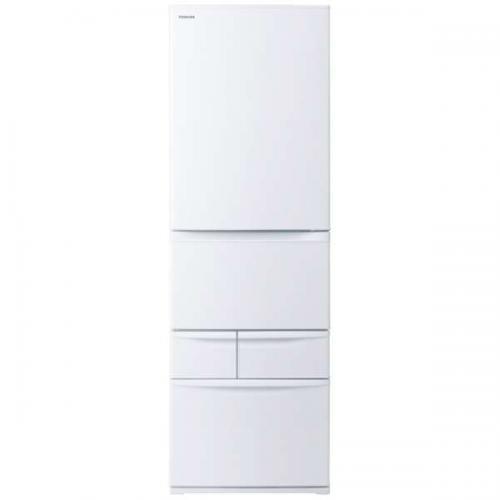 TOSHIBA（東芝） 【配送設置無料】東芝 冷蔵庫 411L 5ドア 右開き