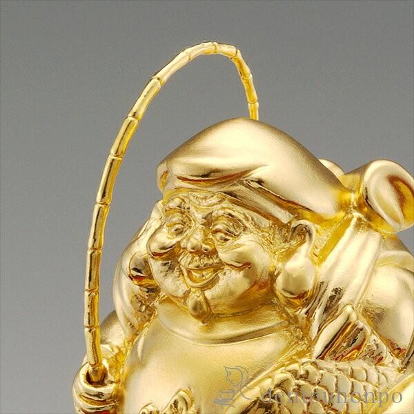 純金 恵比寿様 15g ( 光則（金工芸） 木札名入れ有料 恵比寿 大黒 宝船