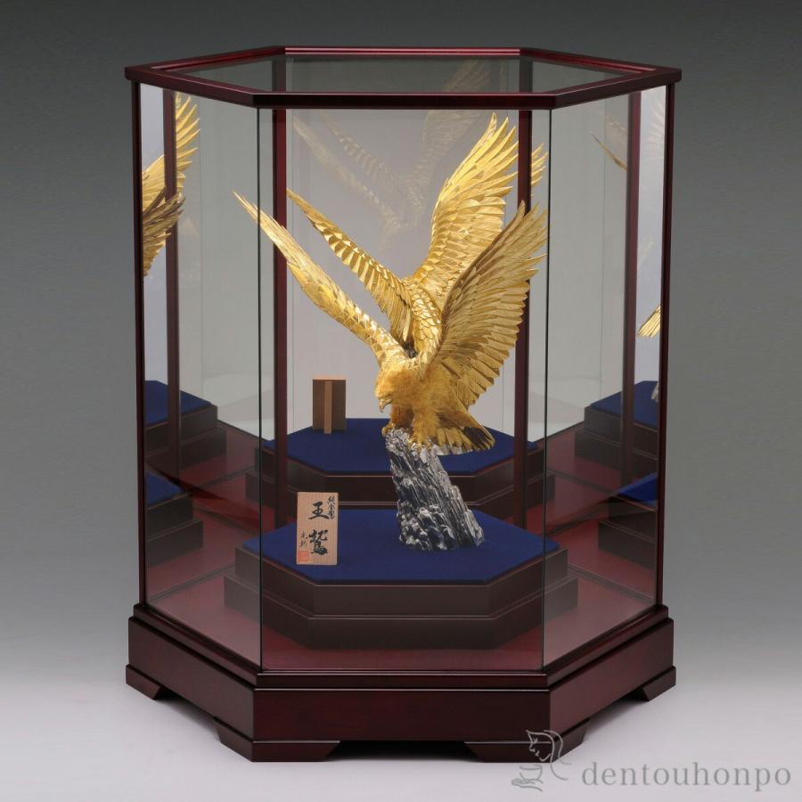 純金 王鷲 A 1000g ( 木札名入れ有料 高級 コレクション 美術品 工芸品