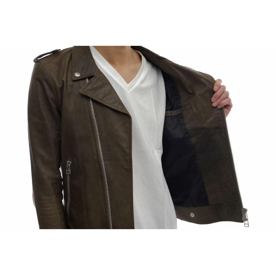 VANQUISH（ヴァンキッシュ） ダブルライダース VJJ3045 ゴートレザー