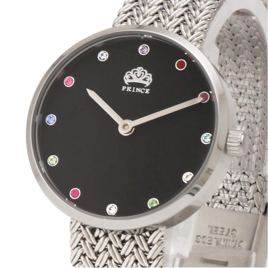 レディース腕時計 PRINCE TIARA 12個の誕生石 スワロフスキー ハッピー