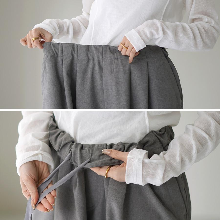 mizuiroind（ミズイロインド） ワイド カーゴ パンツ / レディース