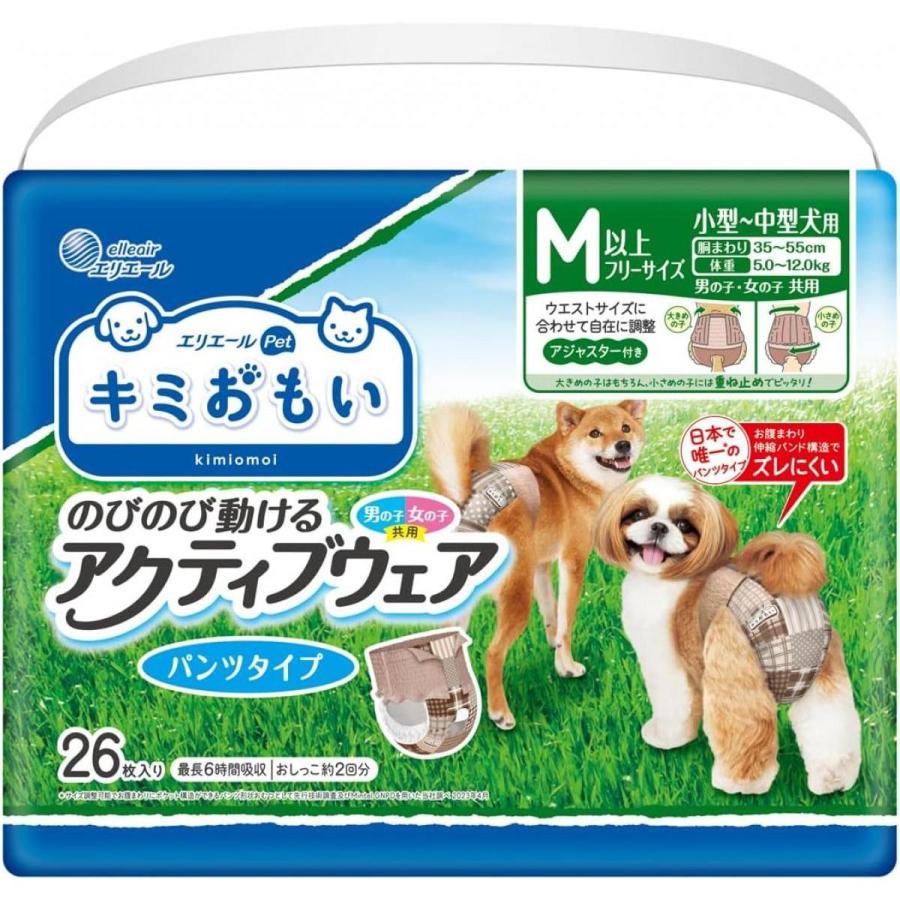 キミおもい アクティブウェア Mサイズ 26枚入り×5袋とバラ29枚 キミ