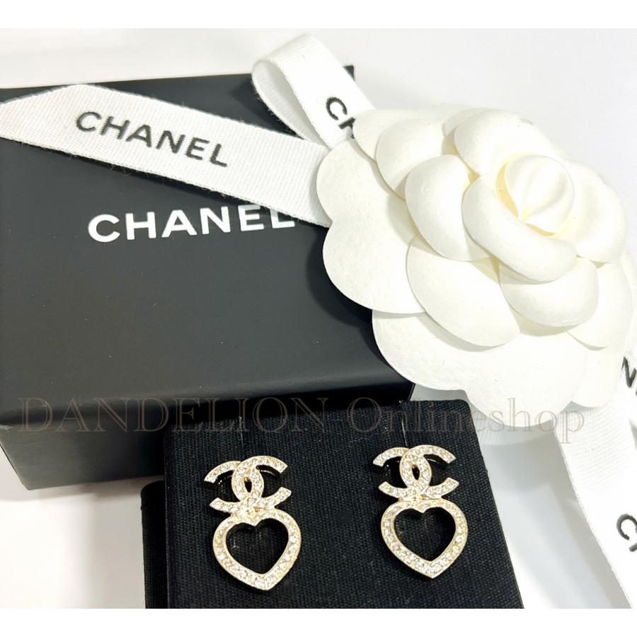 CHANEL（シャネル） ピアス 新品 ハート CCマーク ココマーク ゴールド