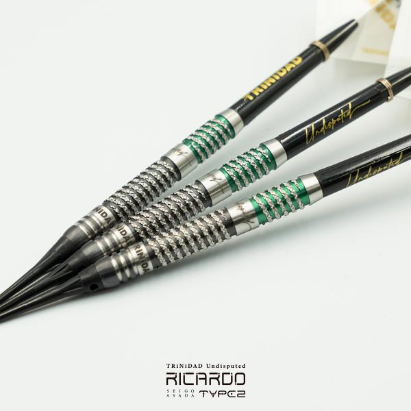 ダーツ バレル TRiNiDAD Undisputed RICARDO2 浅田斉吾 選手モデル