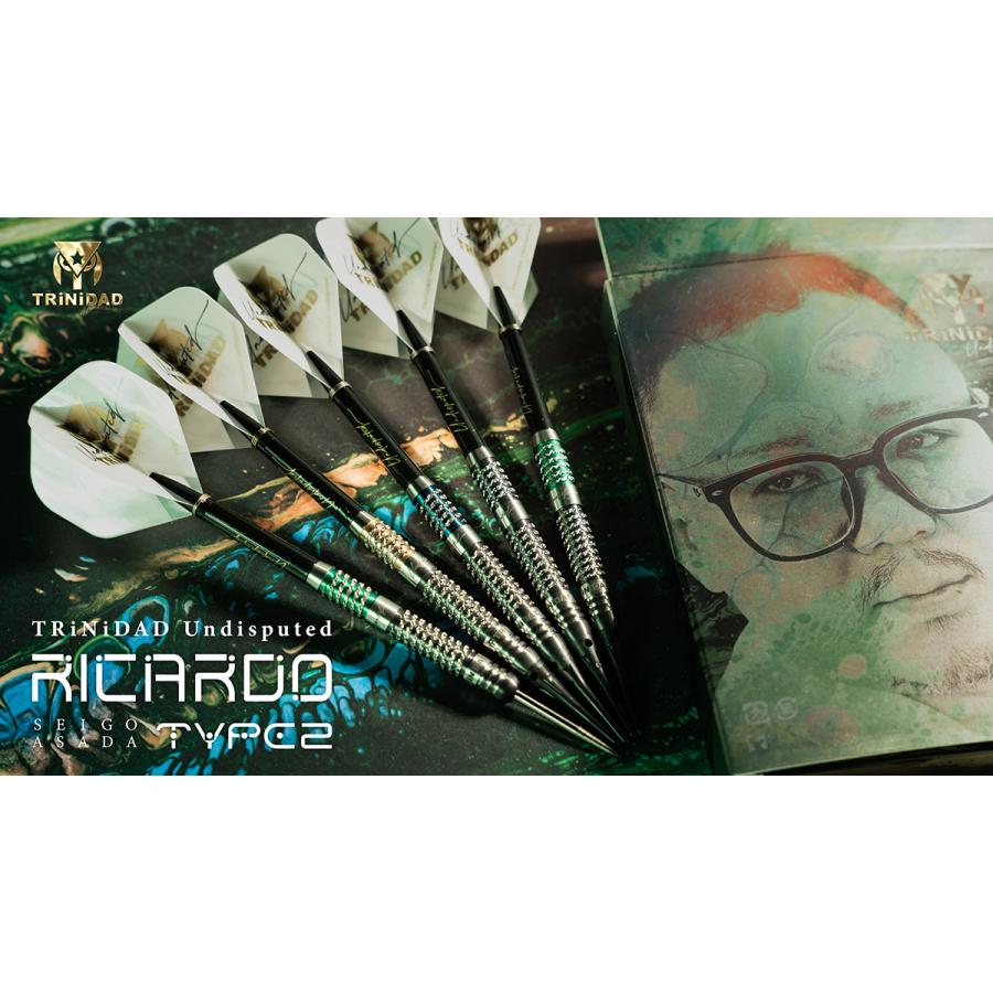 ダーツ バレル TRiNiDAD Undisputed RICARDO2 浅田斉吾 選手モデル