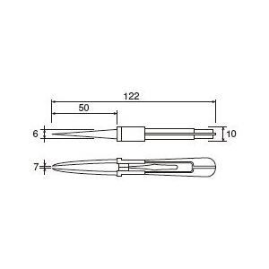 HOZAN（ホーザン） HOZANセラミックピンセット122mm P-890 1 : DIY