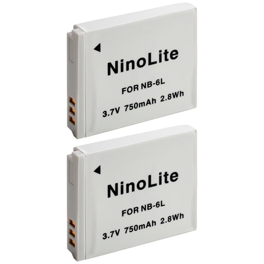 2個セット Canon キヤノン NB-6LH 互換バッテリー PowerShot S90 S95
