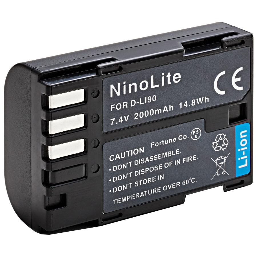 PENTAX ペンタックス D-LI90 / D-LI90P 互換バッテリー K-01 K-3 K-3II