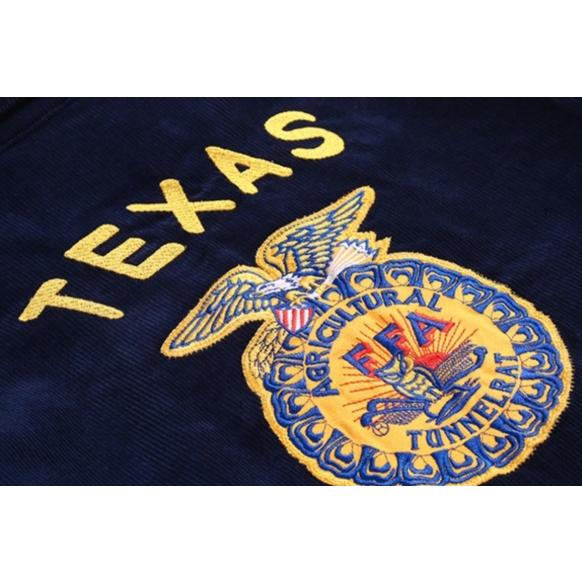 FFAジャケット ファーマーズジャケット ビンテージ風 ネイビー 紺色