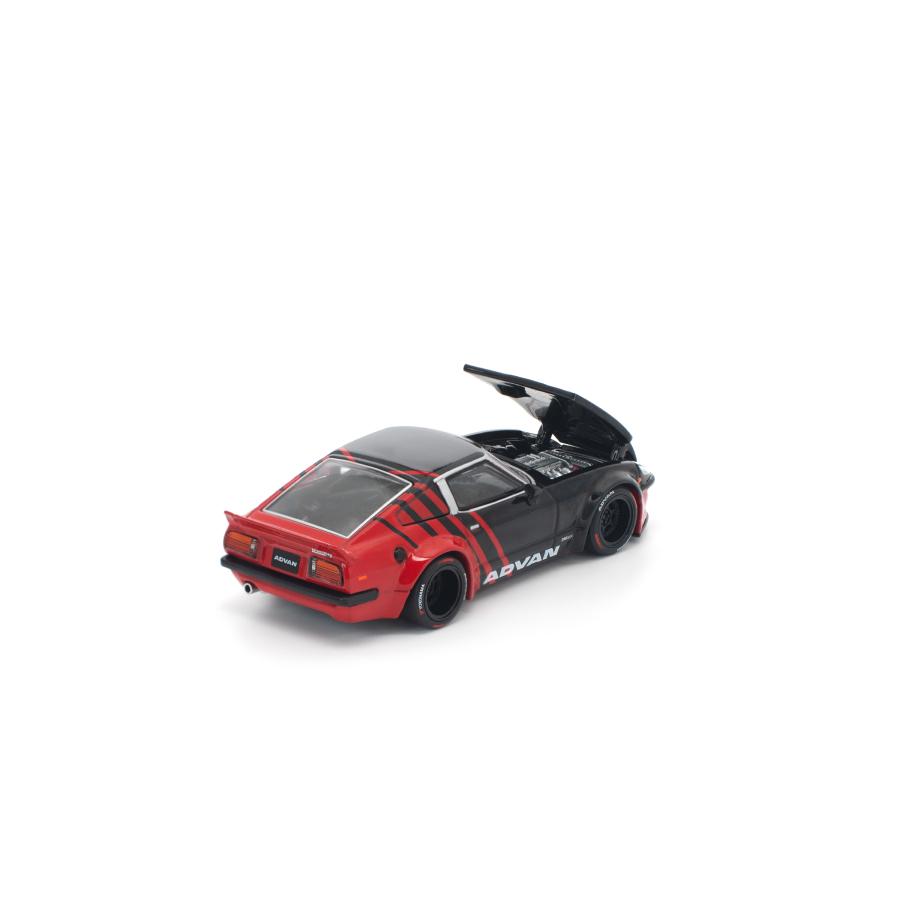 POP RACE 1/64 パンデム 280ZX アドバン ミニカー PR640335 【2月予約