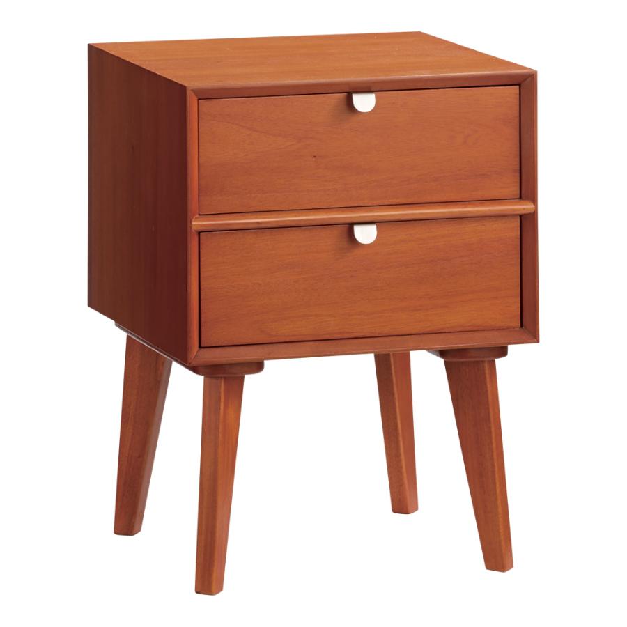 dinos（ディノス） 北欧ヴィンテージ風Vカットデザイン サイドテーブル