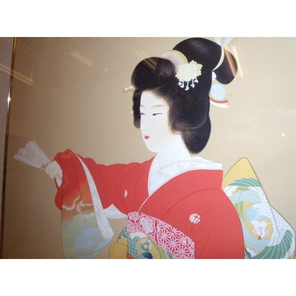 上村松園作 序の舞 【 多色刷高級美術印刷 】東京芸大所蔵 小学館より