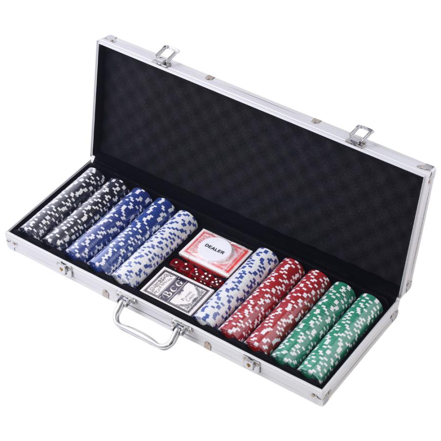 ポーカーチップ 500枚 カジノチップ 500枚セット ゲーム用チップ