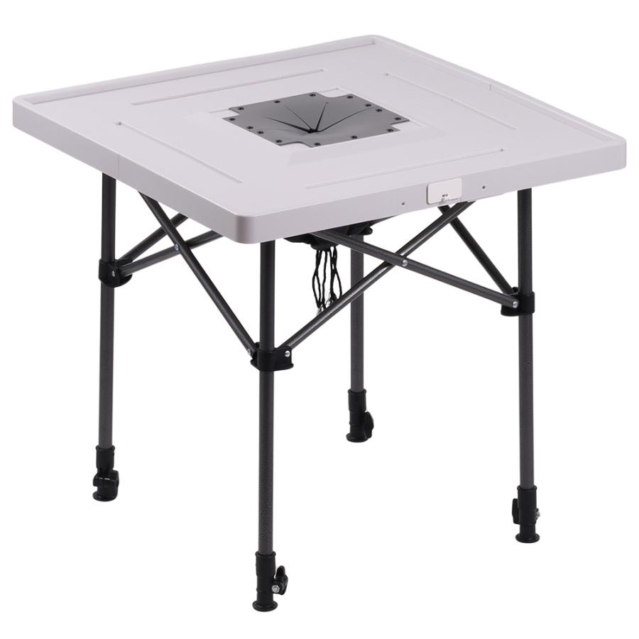 麻雀卓 麻雀牌 セット 折りたたみ 麻雀テーブル 手打ち 家庭用 白 2768