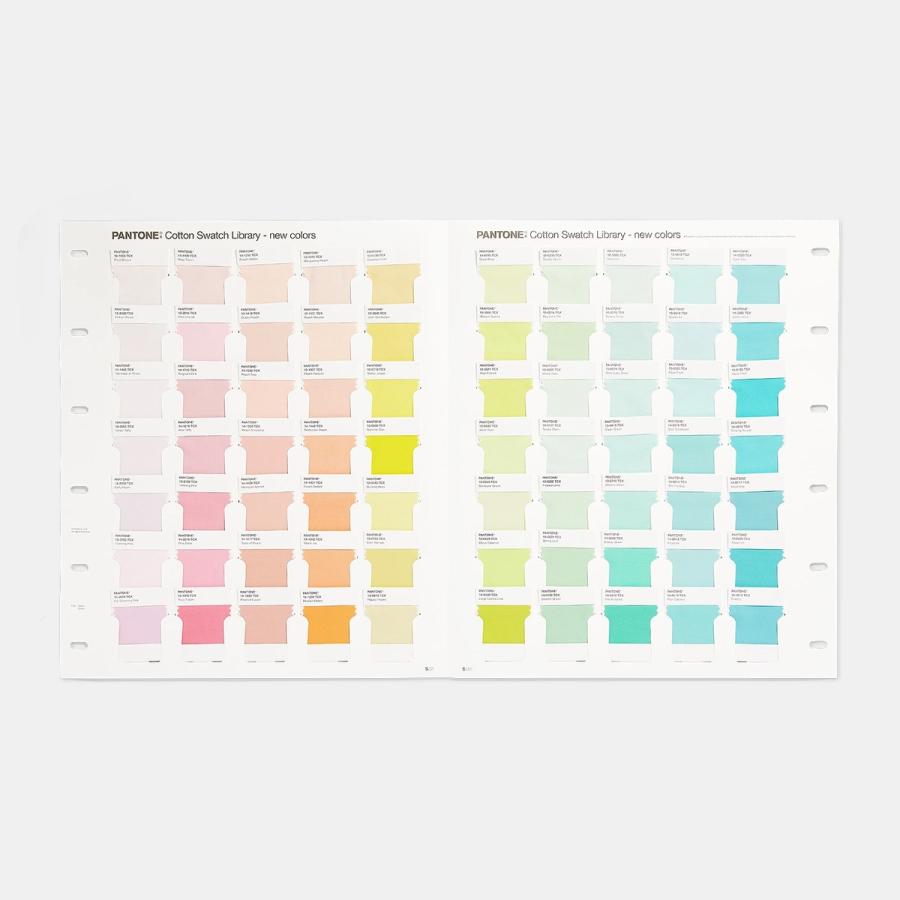 PANTONE（パントン） FHI コットンスワッチライブラリおよび新色
