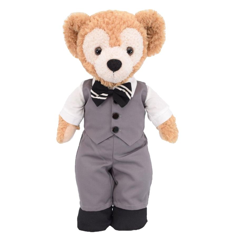 Disney（ディズニー） ダッフィー 服 着せ替え コスチューム グレー