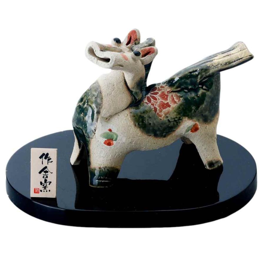 干支 午 馬 うま 2026年 人形師の手造り置物 豊大窯作/ たたら飾り（中
