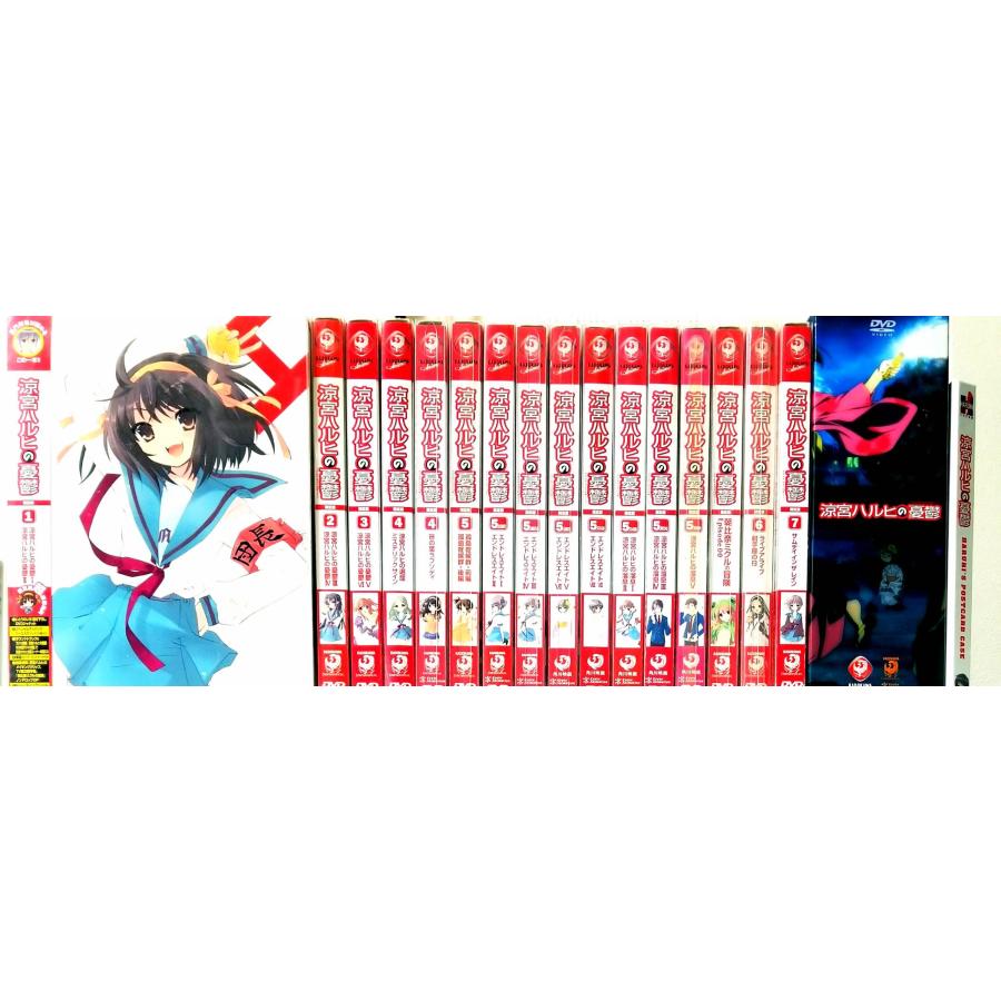 涼宮ハルヒの憂鬱 16巻＋収納BOX1点＋ポストカードケース : ディスク