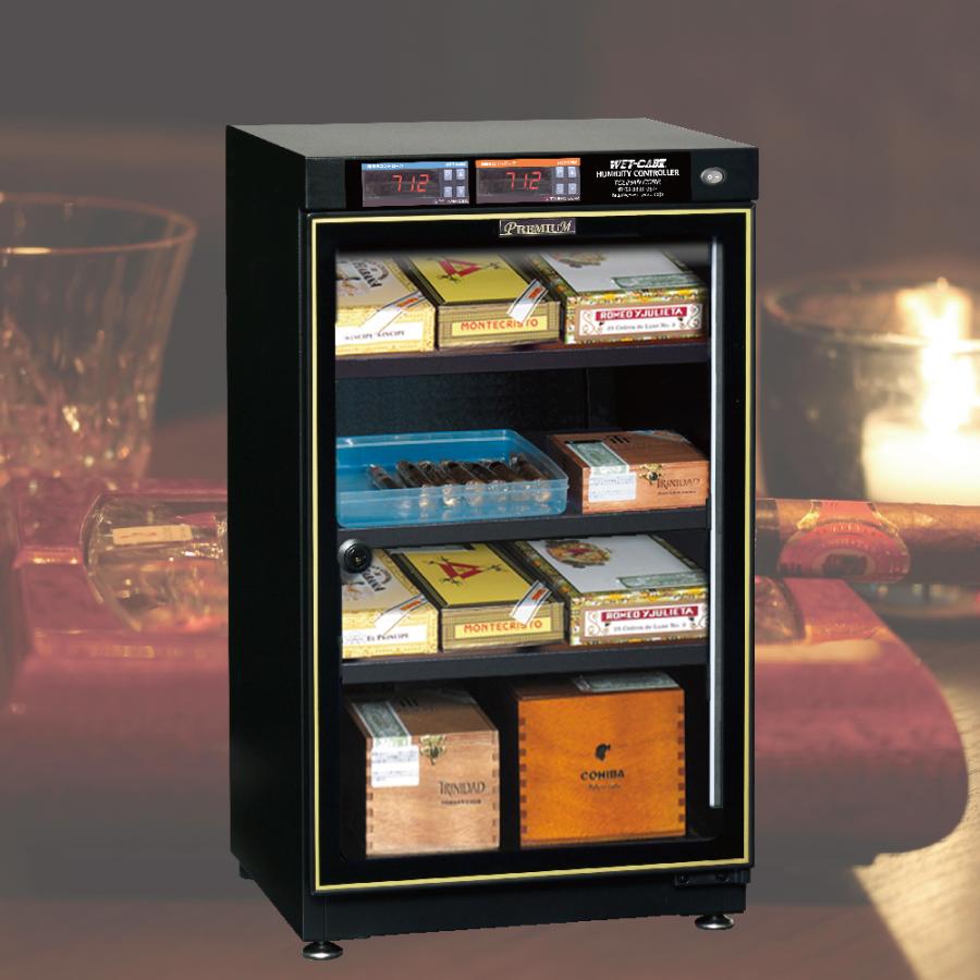 葉巻保管 ヒュミドール トーリ・ハン 76リットル シガー保管 WET-82-C