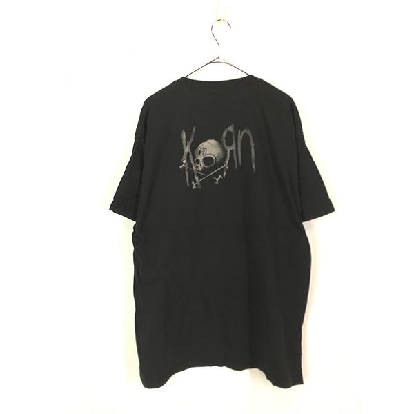 Korn ロゴ Tシャツ 黒デッドストックリミテッドエディション Korn ロゴ