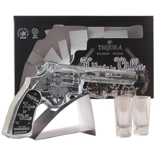 テキーラ レア物 イホス・デ・ビジャ ブランコ リボルバーボトル 40度