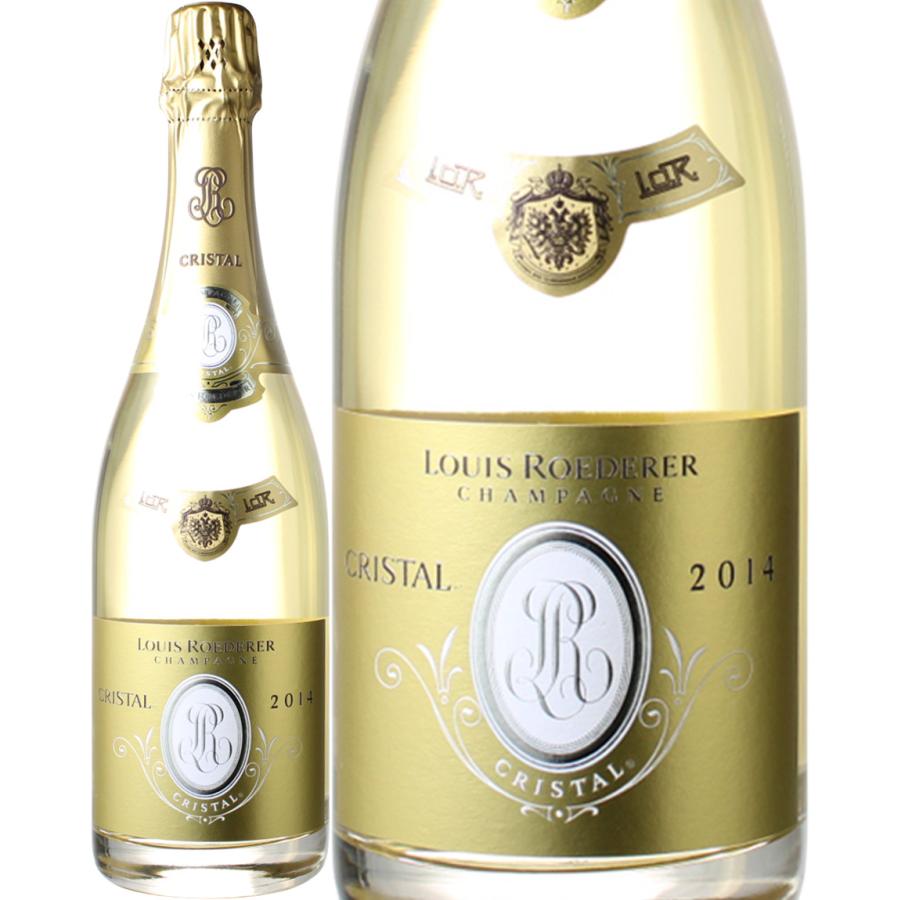 クリスタル ワイン シャンパン ルイ・ロデレール 2014 白 : ビールと