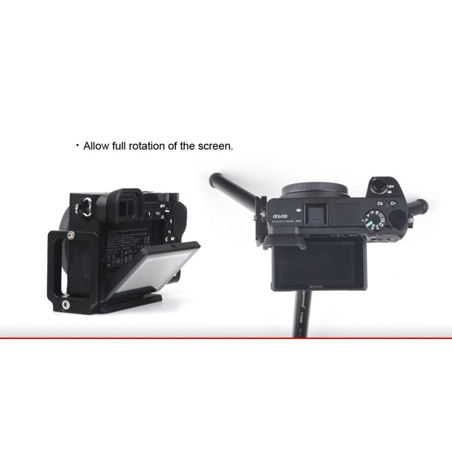 SUNWAYFOTO PSL-a6400 L型クイックリリースプレート Sony ソニー α6400