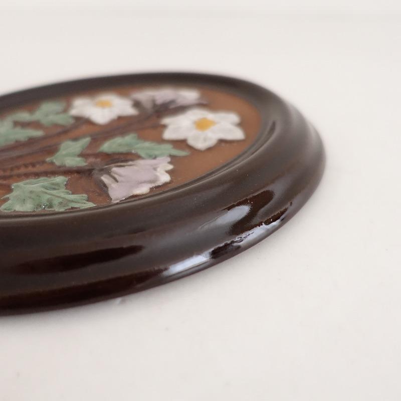 妖精とバラの陶器アート 円形 壁掛け i4037upm1.jpg