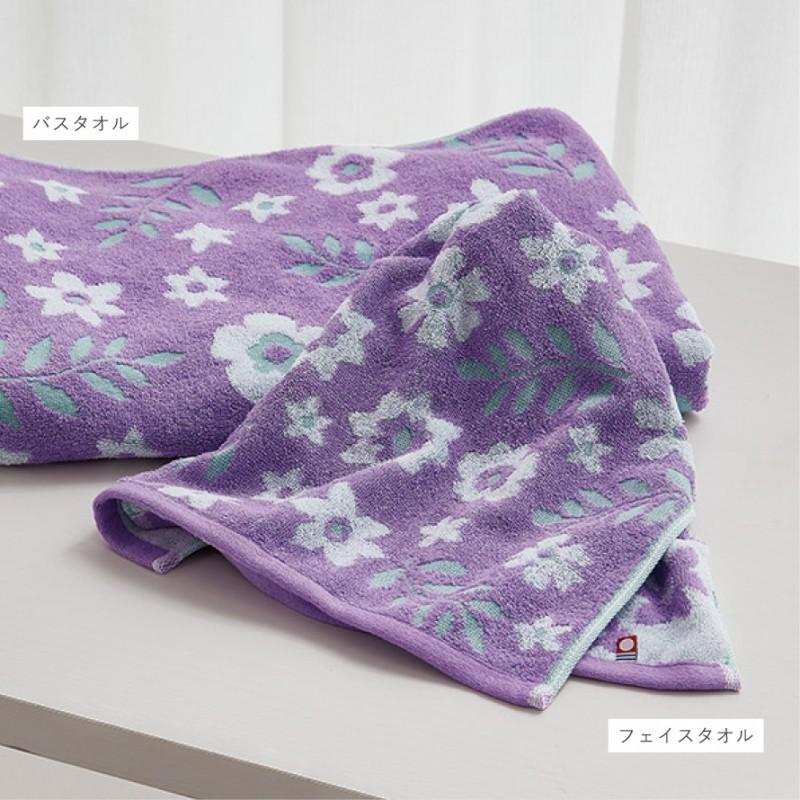 バスタオル 今治 北欧 かわいい 花柄 60×120cm 今治タオル 日本製 綿