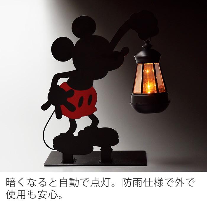 ディズニー ソーラーライト 屋外 おしゃれ 庭 かわいい キャラクター