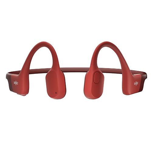 Shokz（ショックス） (在庫限り)Shokz OpenRun Red ワイヤレスイヤホン