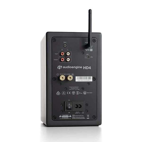 お取り寄せ) Audioengine HD4 サテンブラックペイント aptX HD対応