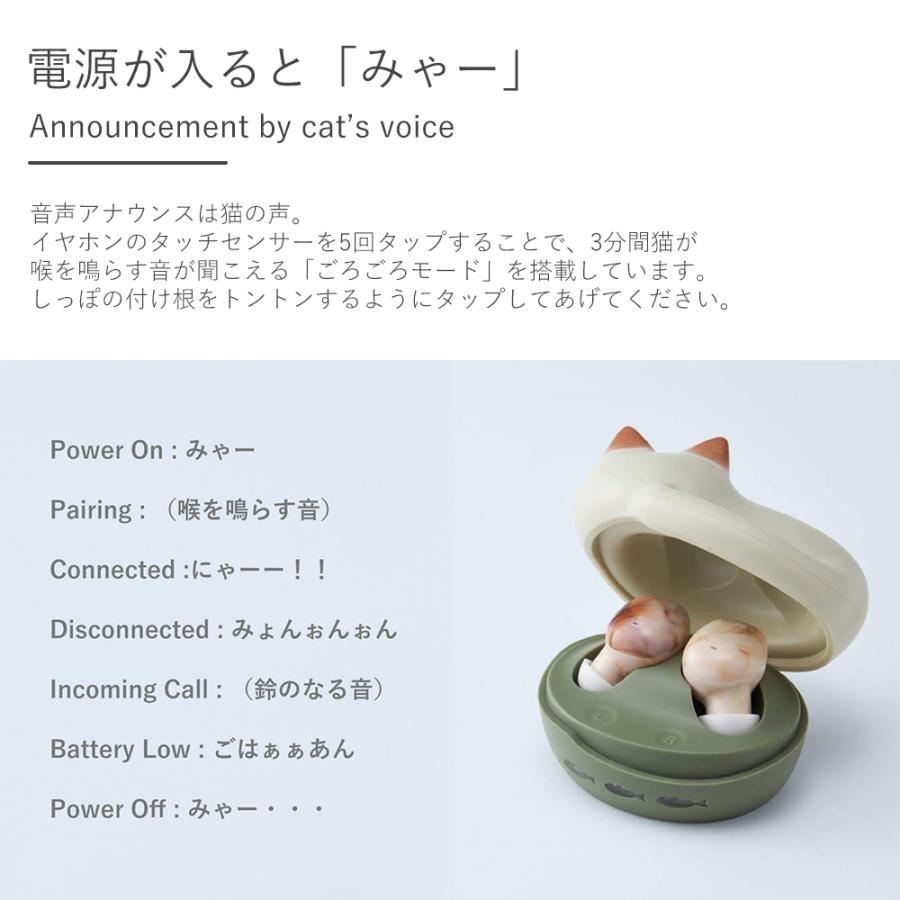 radius（ラディウス） (新色登場) radius NEKO 完全ワイヤレスイヤホン