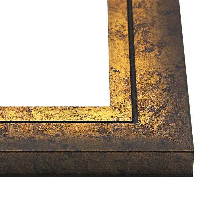 額縁専門店ないとう 油絵額縁 シャドウ/ゴールド P12号（606×455mm