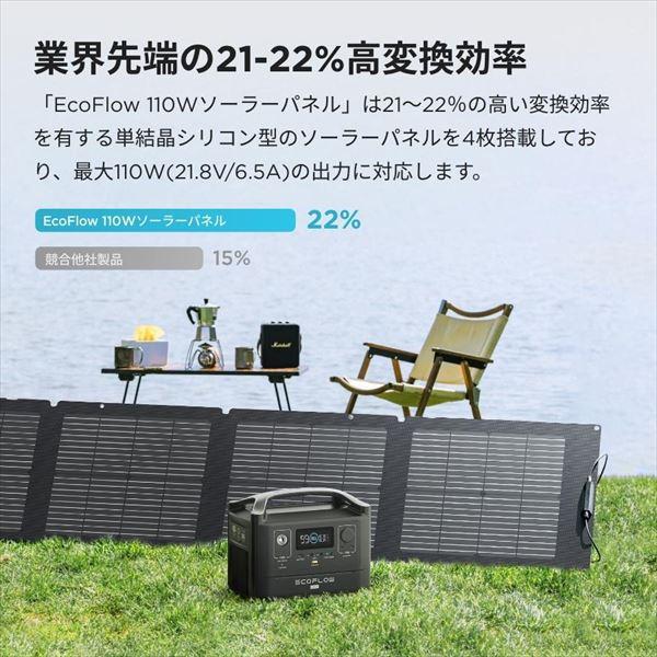 ECOFLOW ソーラーパネル 110W 未開封 EcoFlow 110W Solar Panel