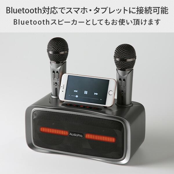 とうしょう カラオケ カラオケセット 家庭用 ワイヤレスマイク