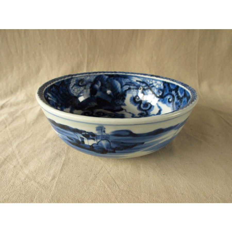 古伊万里錦染 縁反小腕型 江戸中期 古伊万里錦染 縁反小腕型 江戸中期