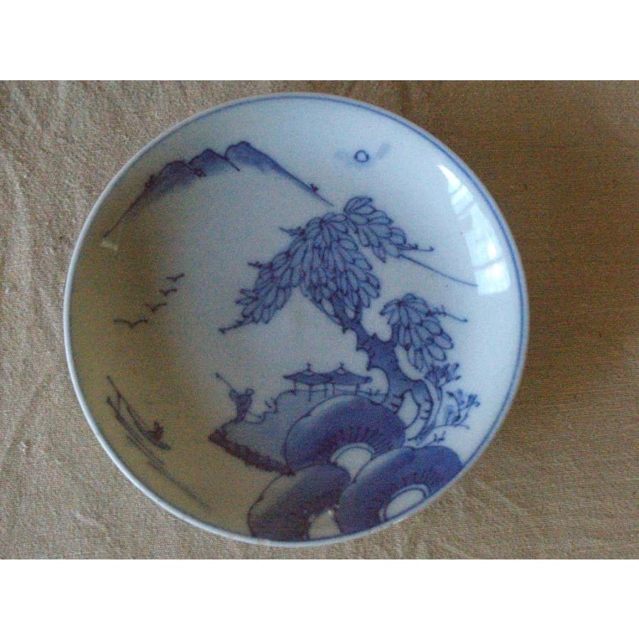 中国染付お皿2点 中国染付お皿2点