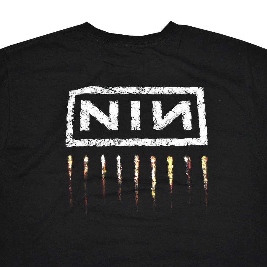 MUSIC TEE NINE INCH NAILS ナインインチネイルズ Tシャツ ブラック