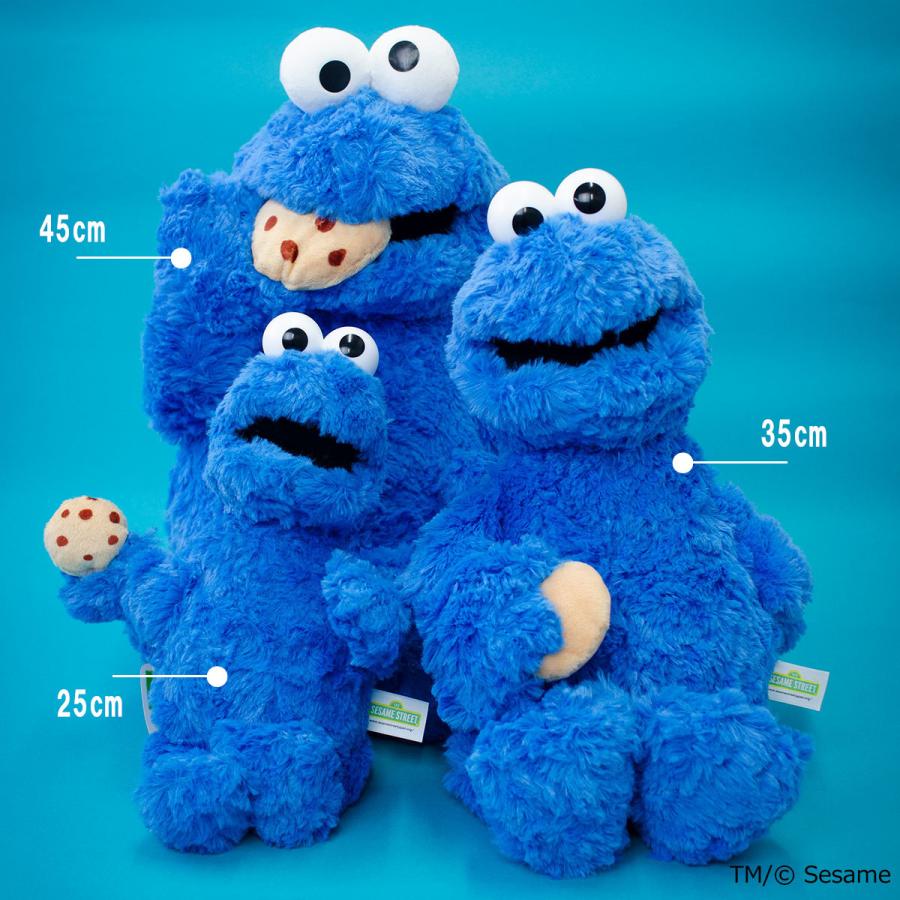 nici（ニキ） セサミストリート クッキーモンスター 35cm / ぬいぐるみ