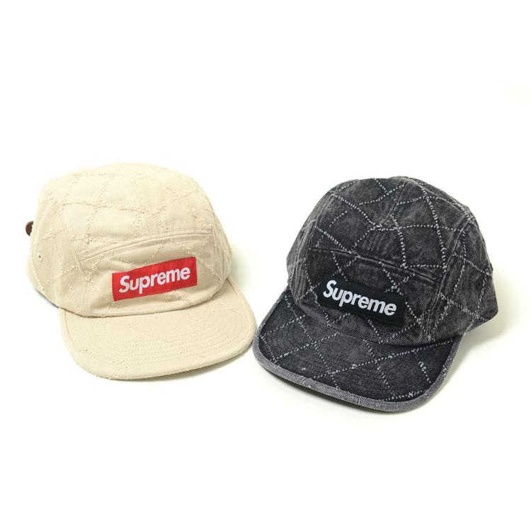 Supreme（シュプリーム） デニム キャンプ キャップ Punched Denim