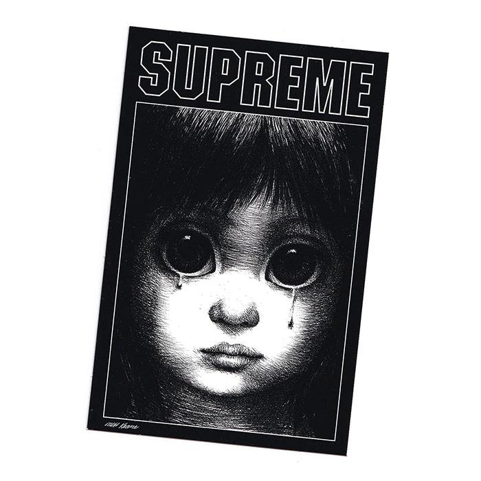 Supreme（シュプリーム） Supreme Margaret Keane Teardrop Sticker