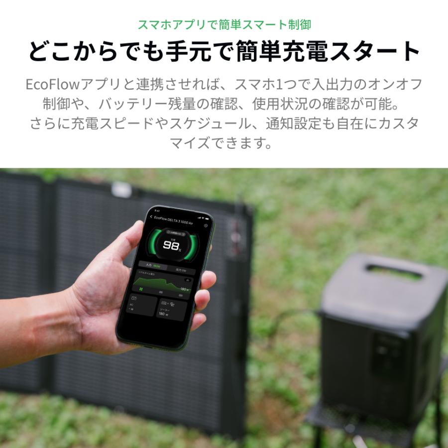 ECOFLOW 新製品 ポータブル電源 DELTA 3 1000 Air 960Wh 大容量 超軽量