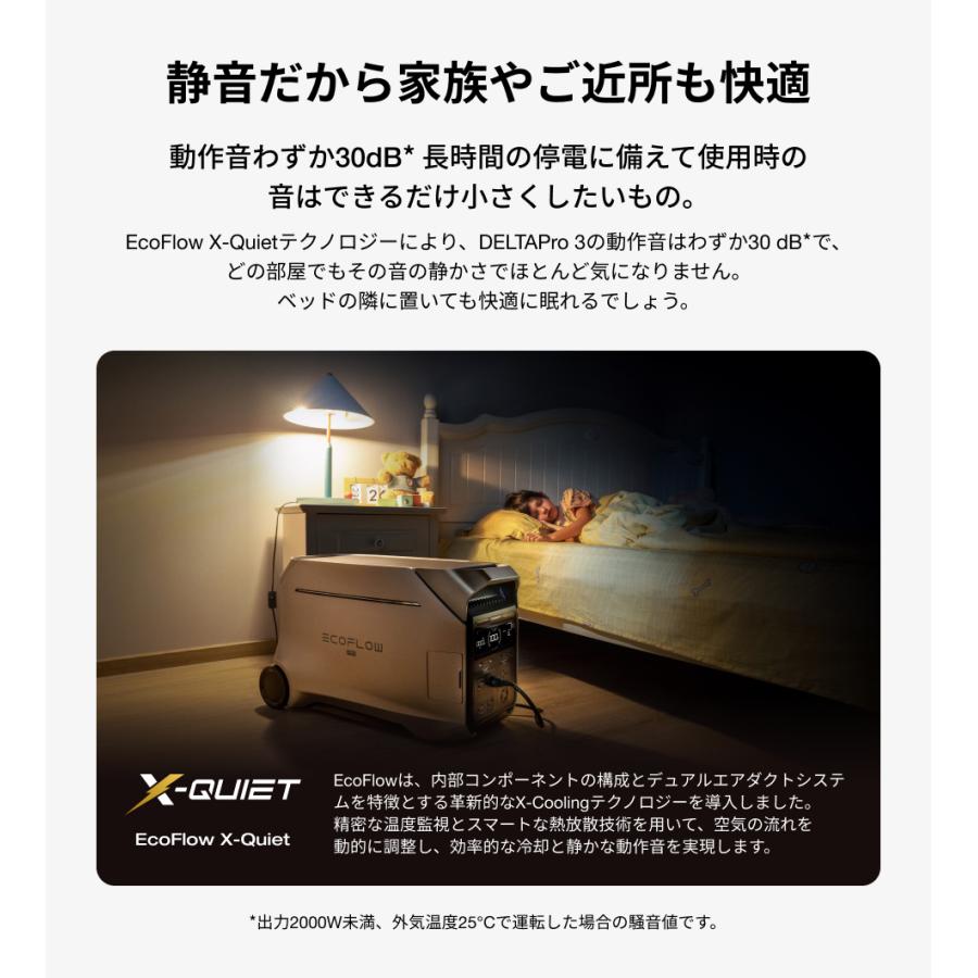 ECOFLOW ポータブル電源 DELTA Pro 3 4096Wh+400W ソーラーパネル