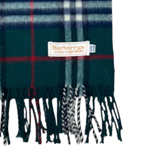 BURBERRY（バーバリー） 美品 マフラー チェック柄 カシミヤ100