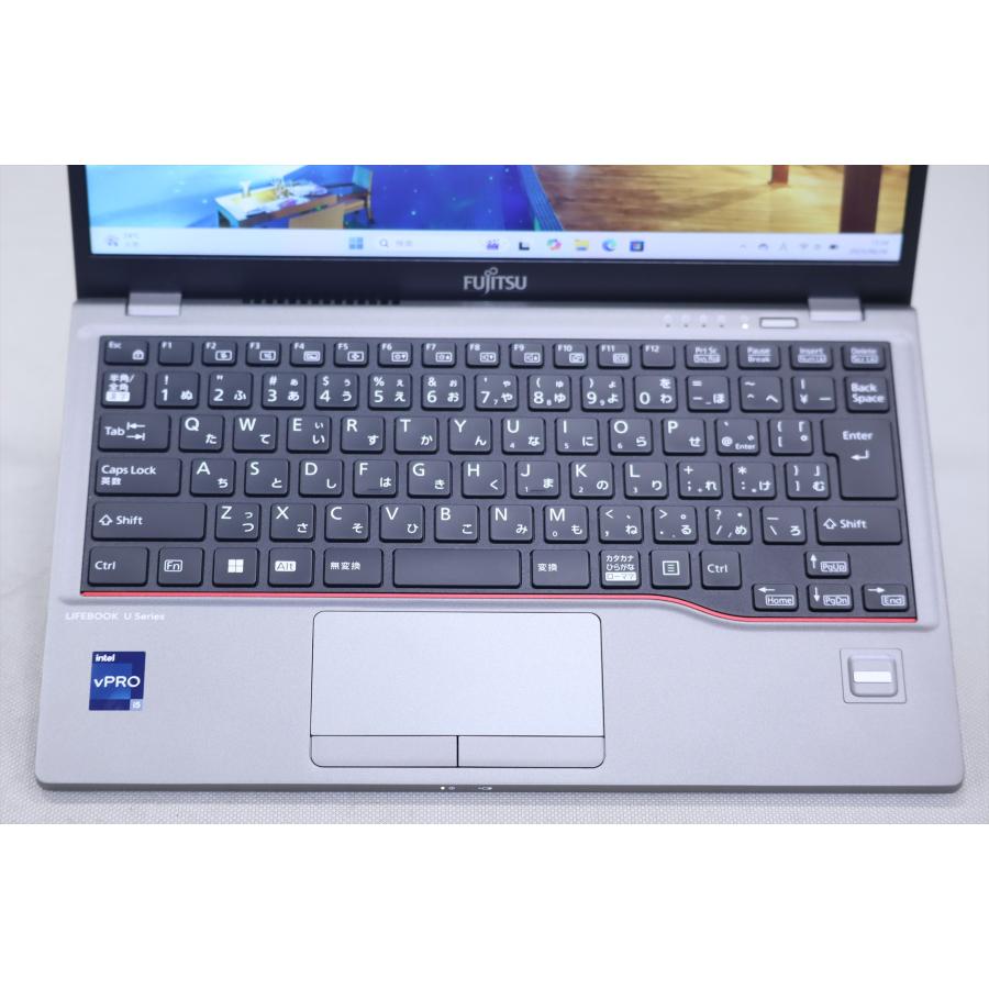 LIFEBOOK U 即配 2024年出荷 13世代Corei5 16Gメモリ 富士通 U7313/N