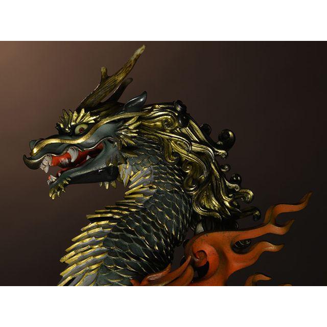 リボルテック 海洋堂 タケヤ式自在置物 麒麟 着彩版 : エッヂ