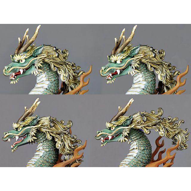 リボルテック 海洋堂 タケヤ式自在置物 麒麟 着彩版 : エッヂ